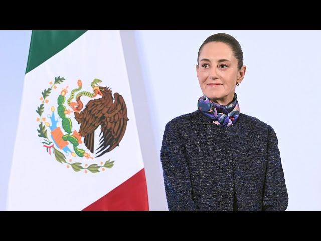 Trenes de pasajeros, motor de desarrollo para México. Conferencia presidenta Sheinbaum