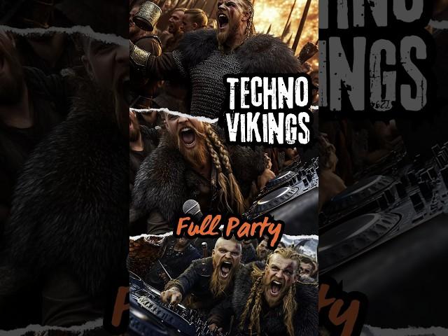 Techno Viking- Boat Party  with the vikings  #epicparty #nordiclegends  #vikingstyle