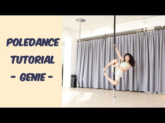 [폴댄스 강의] poledance tutorial / Genie