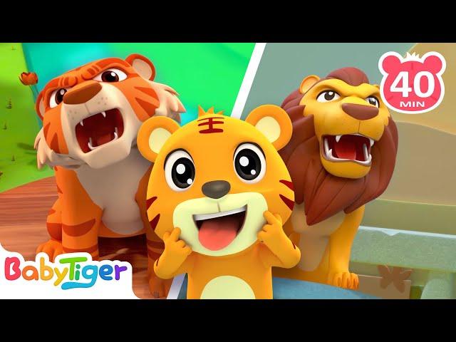 Who Is Your Animal Friend? + BabyTiger Animal Songs & Nursery Rhymes | Educational Songs