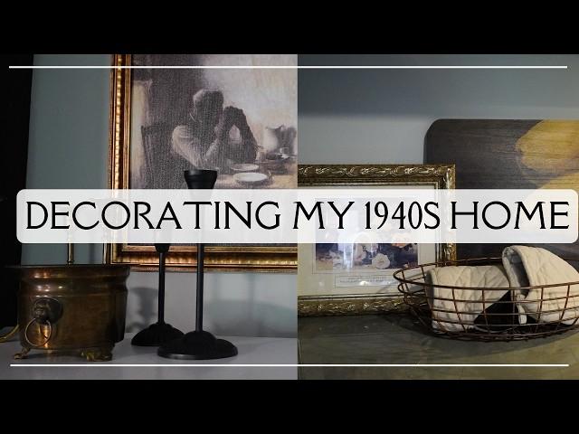 I DECORATED my 1940s KITCHEN with THRIFTED PIECES | Transform your home on a budget 