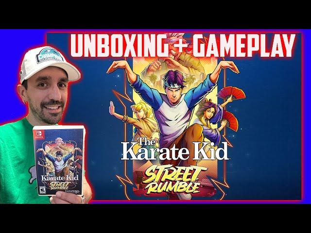 The Karate Kid Street Rumble EARLY Unboxing and Gameplay! (Nintendo Switch)