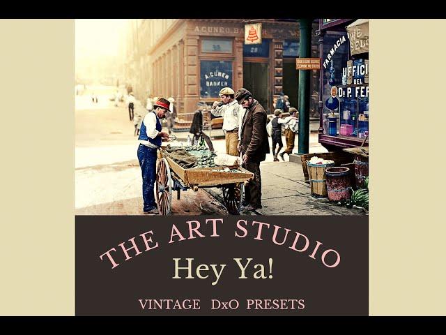 DxO PhotoLab Vintage Presets • by The ART Studio