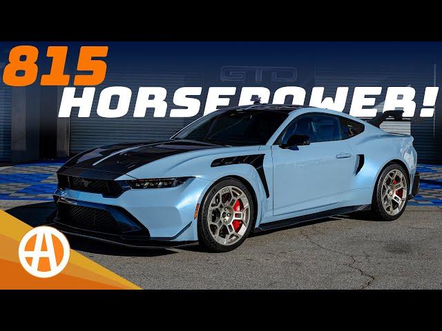 2025 Ford Mustang GTD Makes Over 800 hp!