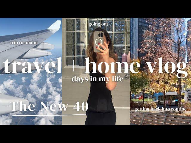 Life in My 40s: Miami Travel, Home Reset & Sunday Routine | Days in My Life