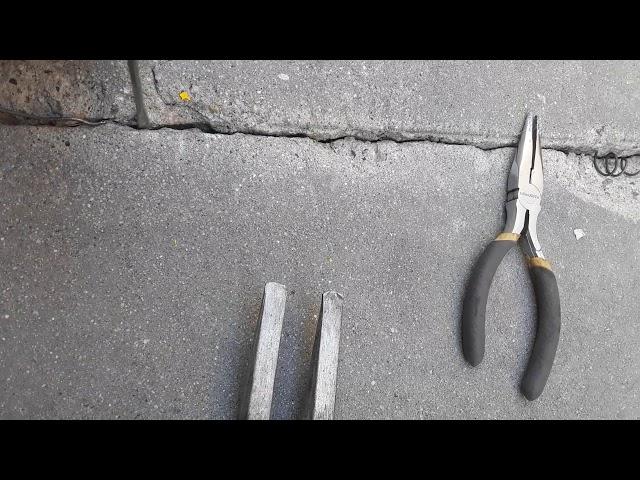 Proper concrete crack repair