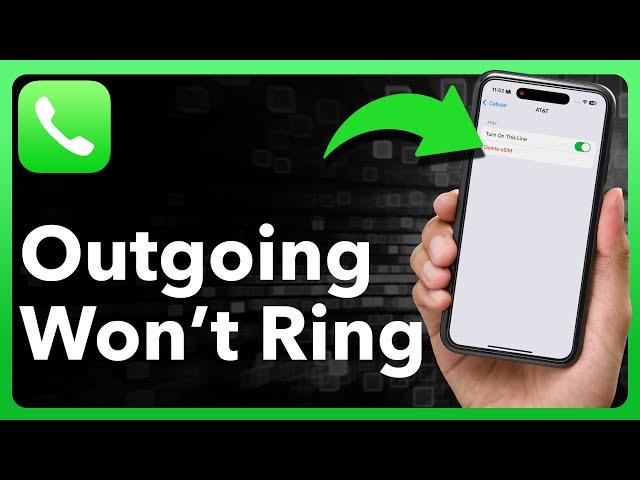 How To Fix iPhone If Outgoing Calls Don't Ring