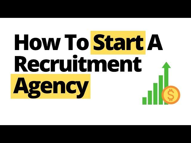 How To Start A Recruitment Agency From Home UK (Free Course)