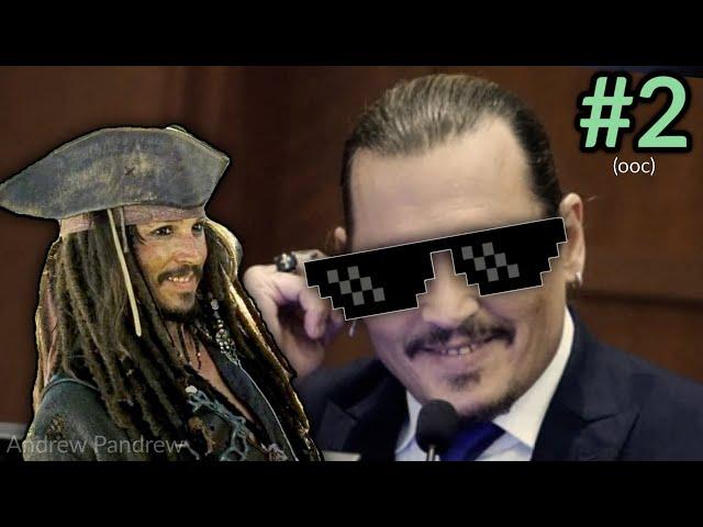 Johnny Depp Continues To Be Hilarious in Court! (Part 2)