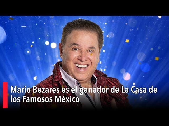 ¡Eso, Mayito! Mario Bezares es el ganador de La Casa de los Famosos México #LCDLFMx