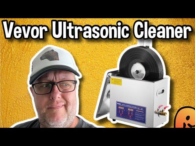 VEVOR Ultrasonic Vinyl Record Cleaner!  Review & Unboxing!