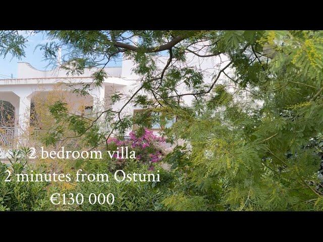 Cute two bedroom villa for sale, 2 minutes from Ostuni in Puglia, Italy