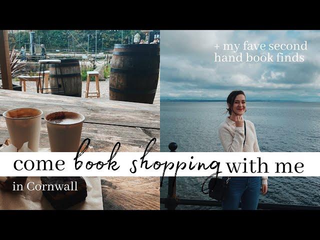 Book Shopping in Cornwall VLOG | Fowey, Mevagissey & Charlestown