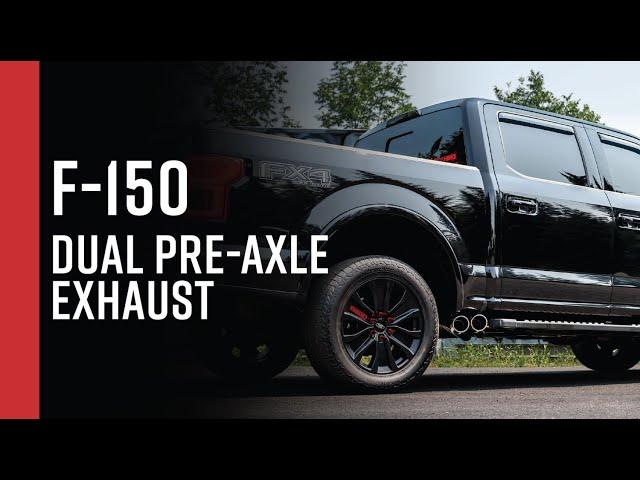 2015-2020 FORD F-150 5.0L, 3.5L and 2.7L // MBRP 3” Cat-Back, Dual Pre-Axle Exit Exhaust Overview