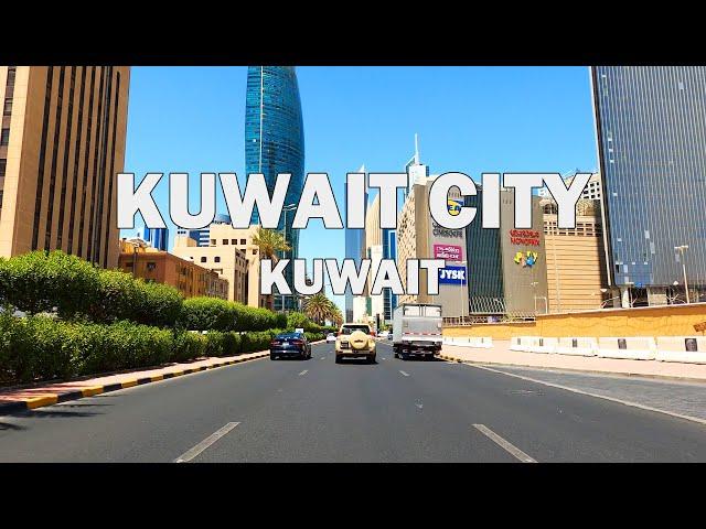 Kuwait City, Kuwait - Driving Tour 4K