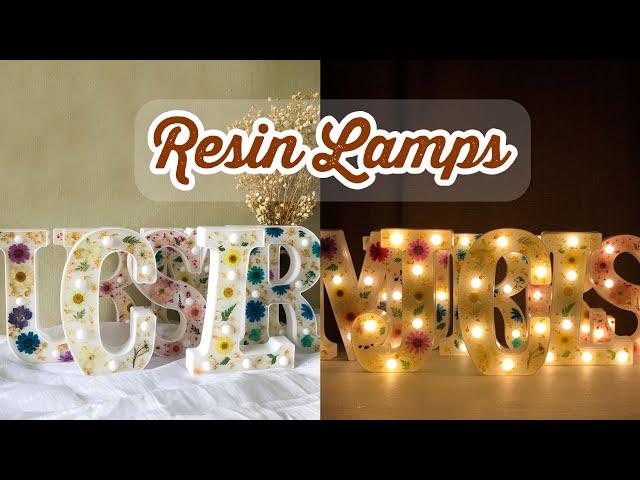 How To Make Resin Lamps | Packing Resin Lamp Orders