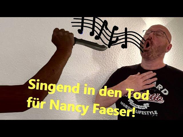 Nancy Faesers Apfelverbot! Gesang statt Waffen.