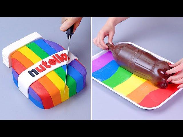 Top Trending RAINBOW  Cake Decorating Tutorials  How To Make Chocolate Cake Compilation