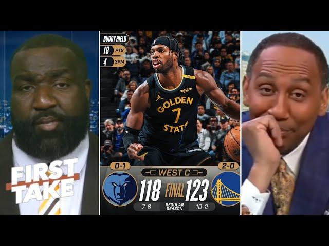 FIRST TAKE | "Warriors are winning it all!" - Perk on Dubs at TOP of West after win over Grizzlies