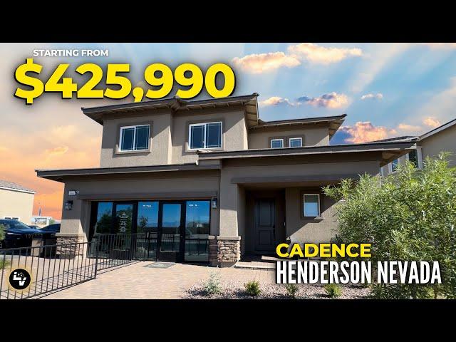 INSIDE HENDERSON NV's New AFFORDABLE Homes For Sale In Cadence With Luxury Upgrades