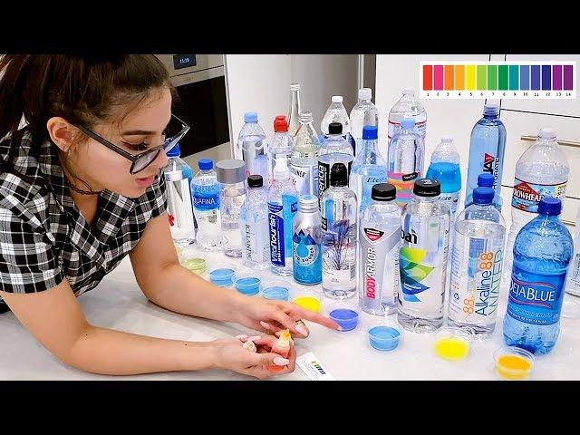 I Tested The PH of EVERY BOTTLED WATER