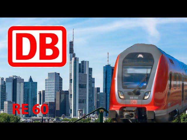 Führerstandsmitfahrt: RE60 Mannheim Hbf - Frankfurt(Main) Hbf | Scenic Train Ride