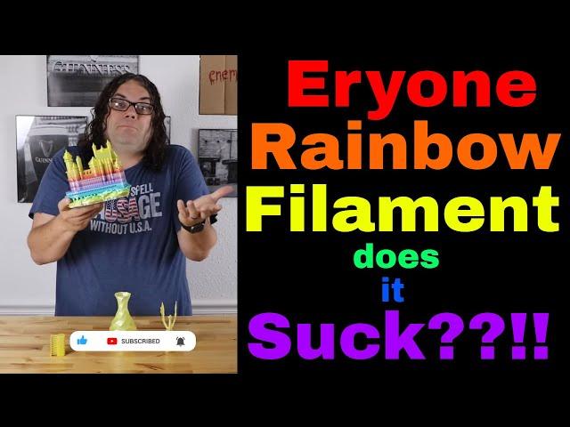 Eryone Silk Rainbow FIlament... Does it Suck??