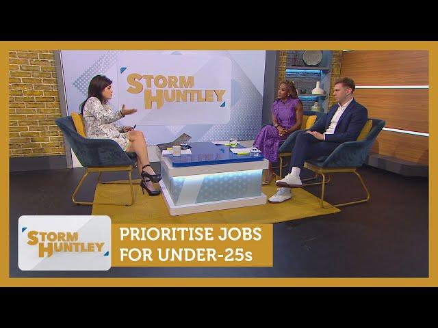 Prioritise jobs for under-25s? Feat. Charlie Rowley & Paula Rhone-Adrien | Storm Huntley