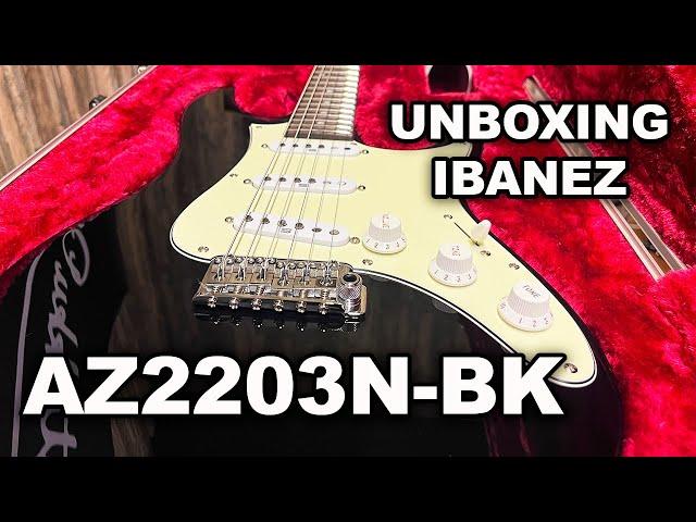 Unboxing Ibanez Prestige AZ2203N-BK