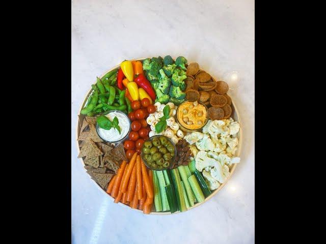 How to make a veggie platter