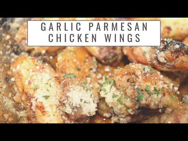 How to | Garlic Parmesan Chicken Wings | recipe video