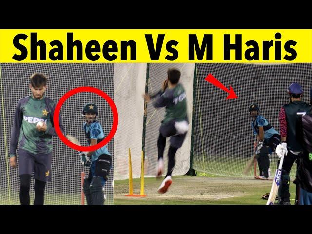 Muhammad Haris & Shadab Khan Batting Vs Shaheen & Haris Rauf Bowling