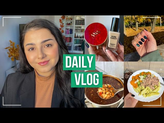 Daily Vlog | Haul cu produse de machiaj, o noua manichiura, nu mai fac Vlogmas, gatim 3 retete