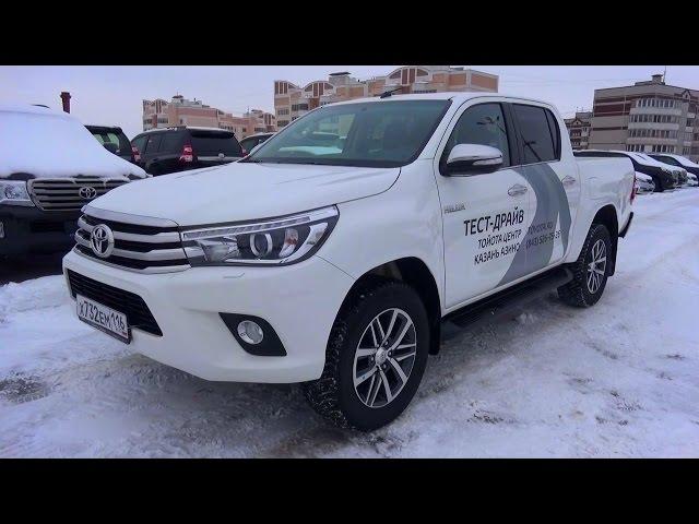 2015 Toyota Hilux. Start Up, Engine, and In Depth Tour.