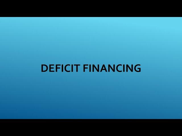 Deficit Financing