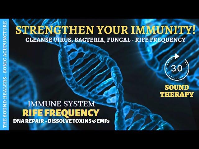 FIGHT VIRUS & BACTERIA  STRENGTHEN IMMUNE SYSTEM  RIFE FREQUENCY  IMMUNE SYSTEM BOOST