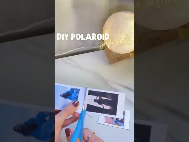 Diy polaroid simple aesthetic #shorts