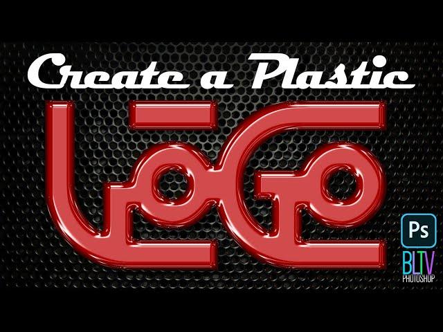 Photoshop: How to Create a Shiny Plastic Logo