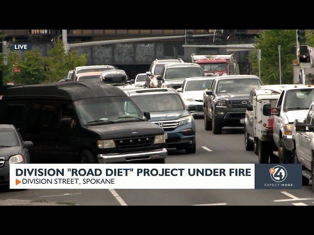 Division "Road Diet" project under fire in Spokane