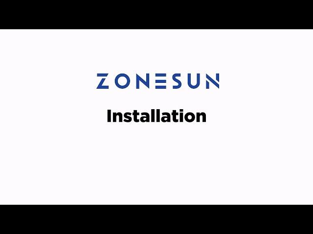 Zonesun ZS-LP800 ZS-FM5A ZS-GK4200V ZS-TB822 Line Assembly