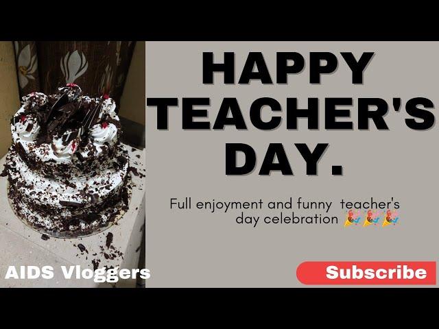 Teachers day celebration  by AIDS vloggers#teacherdayspecial#aidsvloggers#vlog