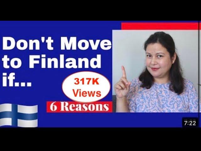 Don't Move to Finland if... 6 Reasons Why You shouldn't Move to Finland ||