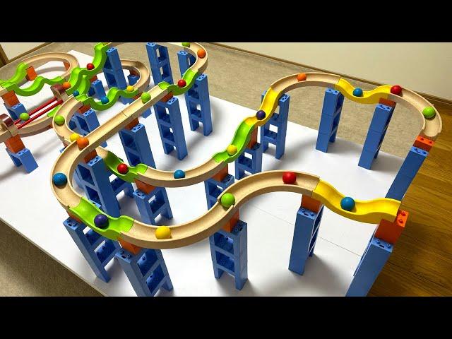 Marble RunTrixTrack Wave Slope & Original Course