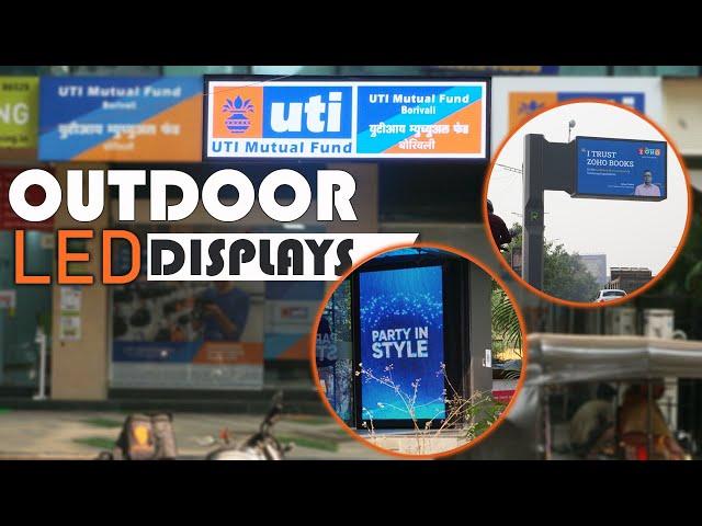 Outdoor Video Wall Led Digital Display Screens for Outdoor Advertising | Nevon Digital