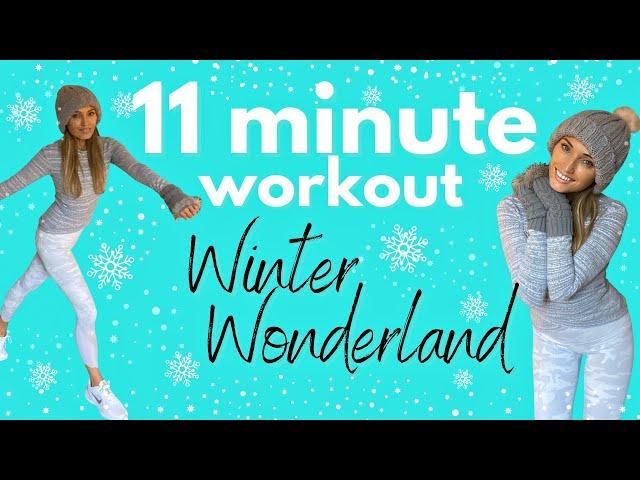 Winter Wonderland Workout - 11 Minute Low Impact Cardio Workout at Home  with Lucy Wyndham-Read