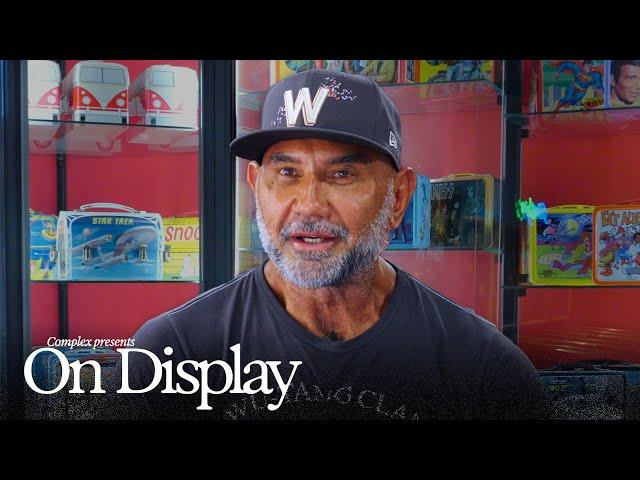 Inside Dave Bautista's Compound: Vintage Lunch Box Collection & Life-Sized Dinosaurs | On Display