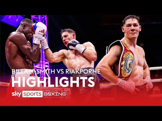 IMPRESSIVE Chris Billam-Smith DEFEATS Richard Riakporhe to RETAIN!  | Fight Highlights