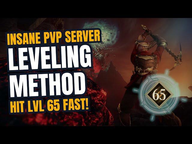 New World Aeternum: INSANE Leveling Method for PvP Servers (Leveling Guide)