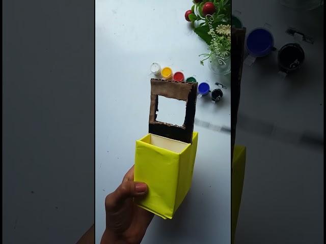 pen holder making with soapbox #shortsindia #shorts #ytshort #viralshorts #diy