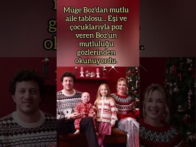  Müge Boz 'un aile saadeti #magazin #diziler #mügeboz